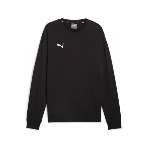 PUMA TeamGOAL Casuals Crewneck Black Puma-White