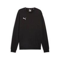 PUMA TeamGOAL Casuals Crewneck Black Puma-White