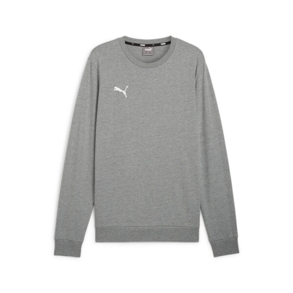 Puma TeamGoal Casuals Crewneck 33 Medium Gray Heather-Puma White