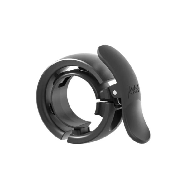 Knog Oi Prima Fahrradklingel anthrazit/schwarz