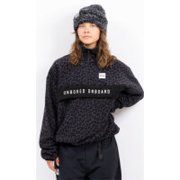 Eivy Ball Fleece Halfzip-Fleecepullover Black/Leopard