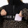 Eivy Ball Fleece Halfzip-Fleecepullover Black/Leopard