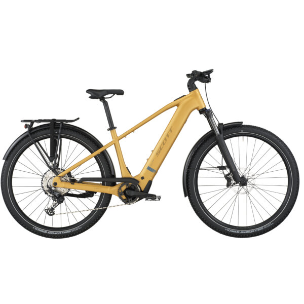 Scott Axis 20 e-Bike Colorado Gold Bosch CX 600Wh Power Tube Trekking