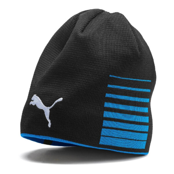 Puma Liga Reversible Beanie Electric Blue Lemonade/Black