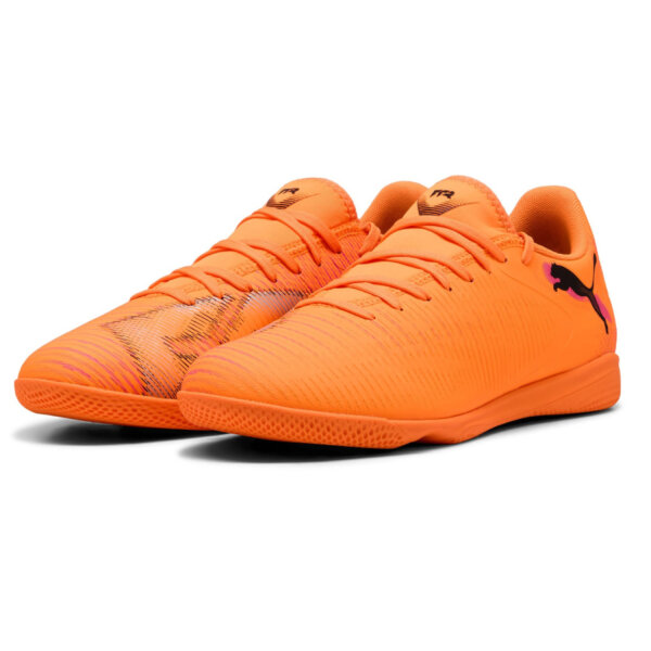 PUMA Future 8 Play IT 108606-03 Hallenfußballschuh Heat-Fire-PUMA Black-Glowing Red