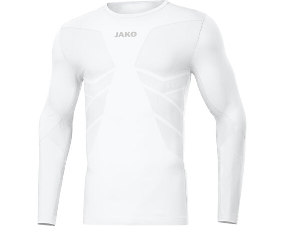 Jako Longsleeve Comfort 2.0 weiß 6455