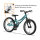 KUbikes 16S MTB Automatik 2-Gang türkis glitter 16" Kinderrad