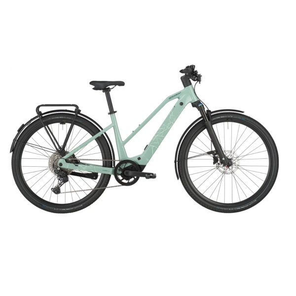 Bergamont Helix 20 Slope Trapez Sage Green Bosch SX Motor 400Wh