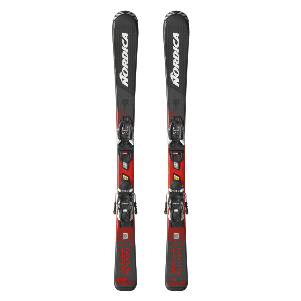Nordica Team JR FDT (70-90cm) + JR 4.5 FDT black-red Kinderski 2026