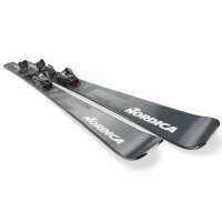 Nordica Spitfire DC 80 Pro FDT + Comp 12 FDT greyblue-white Carvingski 2026 162 cm