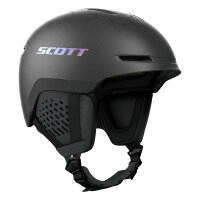 Scott Helmet Track Plus granite black/holo grey Skihelm