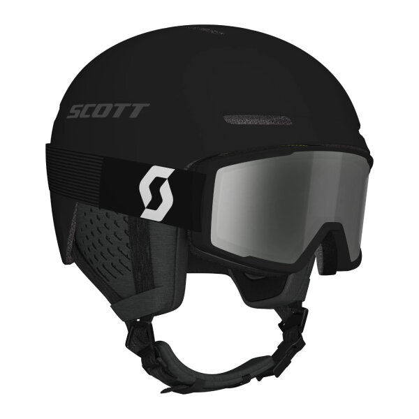 Scott Track Helm + Factor Pro Brille Combo Mineral Black