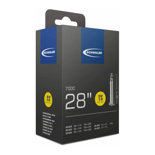 Schwalbe 28" SV16 80mm Ventil Fahrradschlauch