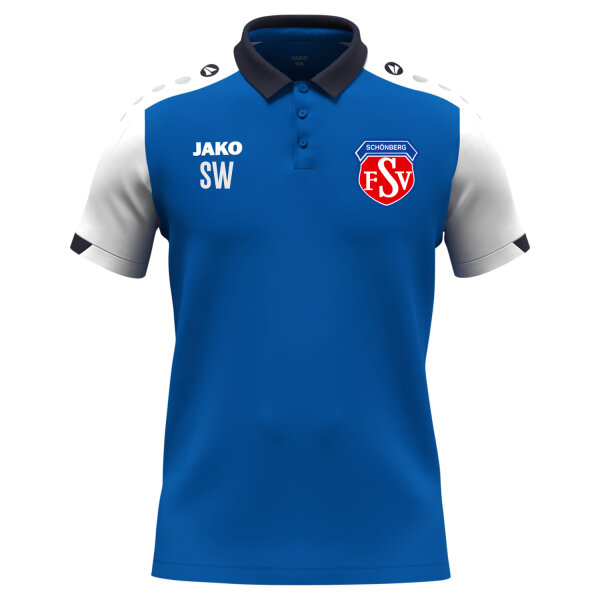 Jako Polo Dynamic 6370-405 Royal FSV Schönberg XL