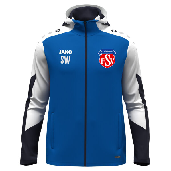 Jako Kapuzenjacke Dynamic 6870-405 Royal FSV Schönberg 164