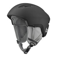 Bolle Atmos Pure Black Matte Skihelm