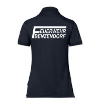 Hakro Cotton Tec Damen Poloshirt tinte Art.-Nr. 0214 Feuerwehr Benzendorf M