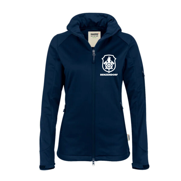 Hakro Damen Softshelljacke tinte Art.-Nr. 0248 Feuerwehr Benzendorf M