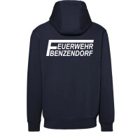 Hakro Kapuzen-Sweatshirt Biobaumwolle tinte Art.-Nr. 0560 Feuerwehr Benzendorf L