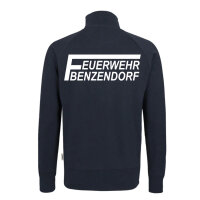 Hakro Sweatjacke Premium tinte Art.-Nr. 0606 Feuerwehr Benzendorf XL