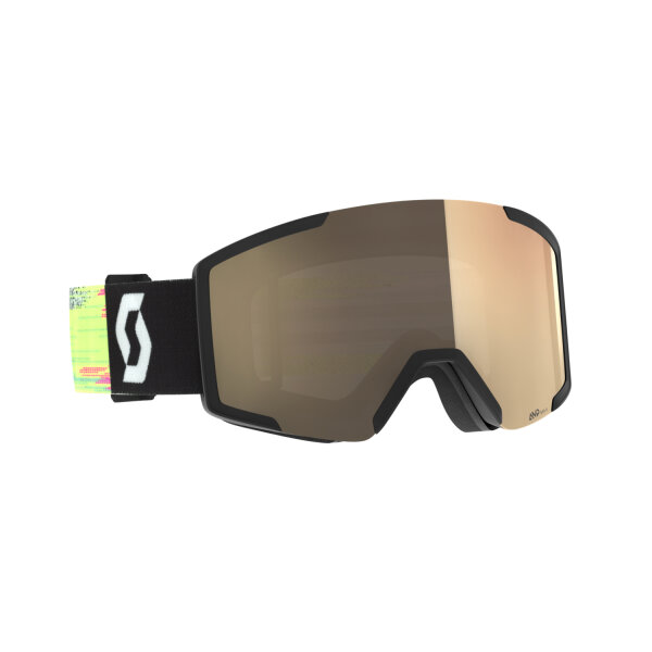 Scott Goggle Shield Light Sensitive Skibrille black/neon yellow