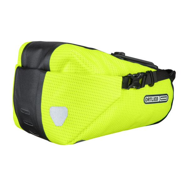 Ortlieb Saddle-Bag High-Vis 4,1L yellow-black reflective
