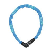 Abus Steel-O-Chain™ 4804C/75 cm blue Zahlenschloss