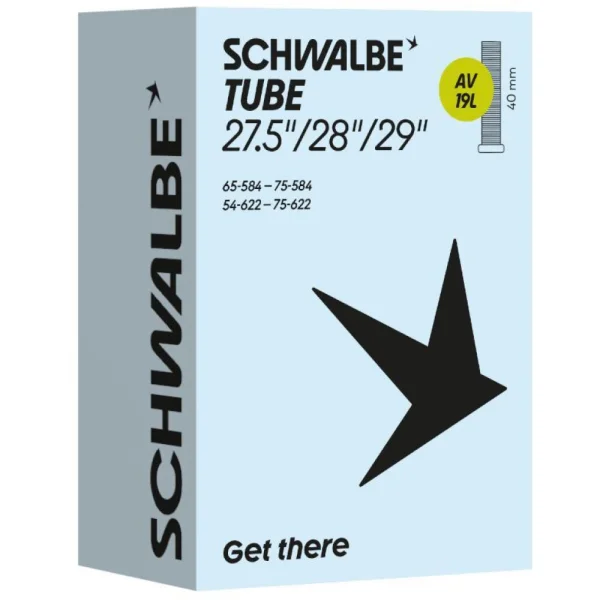 Schwalbe Tube 27,5+/29+/29" AV19L Breit Fahrradschlauch