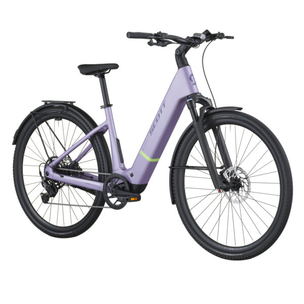 Scott Passage 20 Wave e-Bike lila purple Bosch SX Motor 400Wh