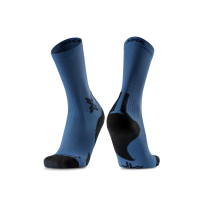 X-Socks Run Discover Crew Unisex Marine/X Black