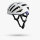 Cairn Atom Mips® Fahrradhelm Shiny White Cameleon