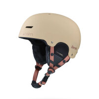 Cairn Darwin J Ski- und Fahrradhelm Junior Mat biscuit mocha