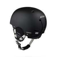 Cairn Darwin Ski- und Fahrradhelm Mat black agate gray