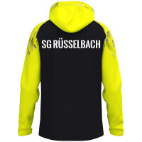 Jako Kapuzenjacke Sonic 6826-819 schwarz/neongelb Rüsselbach