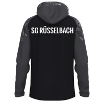 Jako Kapuzenjacke Sonic 6826-801 schwarz/anthrazit Rüsselbach