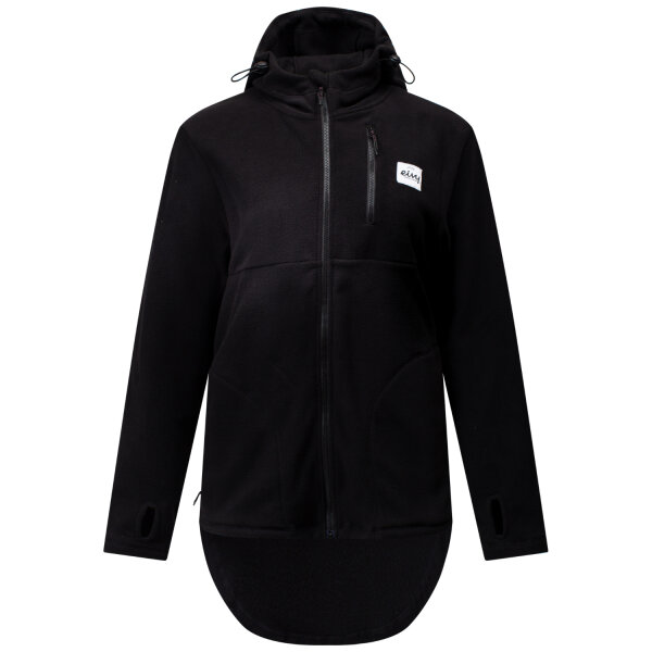 Eivy Techlight Ziphood Fleecejacke Damen Black 26/27