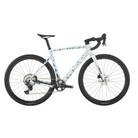 Scott Addict Gravel 30 white/splatter blue