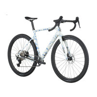 Scott Addict Gravel 30 white/splatter blue