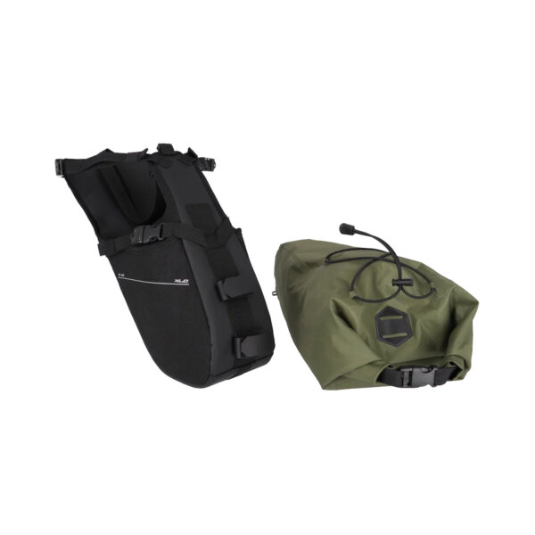 XLC Satteltasche BA-G02 schwarz/grün, ca. 15 Liter