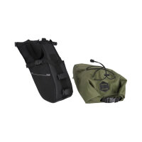 XLC Satteltasche BA-G02 schwarz/grün, ca. 15 Liter