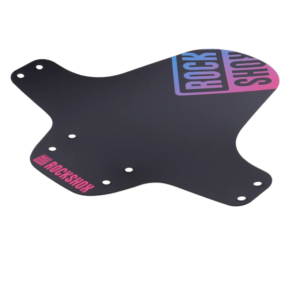 RockShox Fender universal schwarz+pink/blau Fade Print