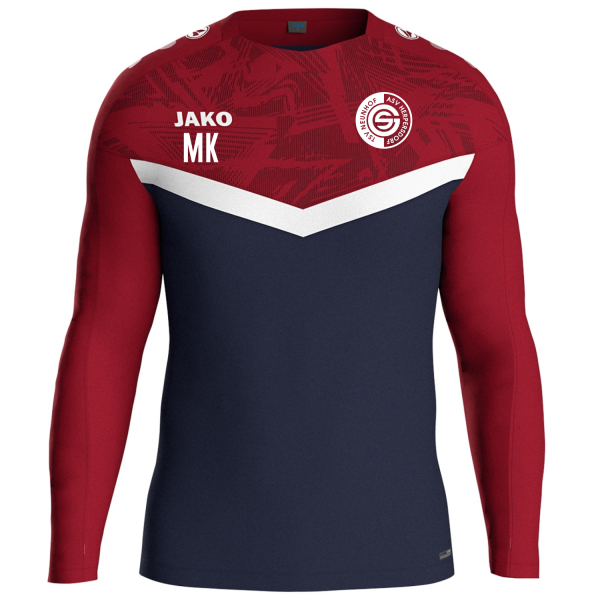 Jako Sweat Iconic 8824-901 marine/chili rot SG Herpersdorf/Neunhof XXL