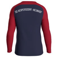 Jako Sweat Iconic 8824-901 marine/chili rot SG Herpersdorf/Neunhof XXL