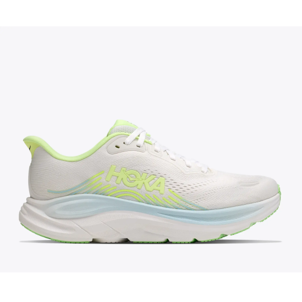 Hoka Clifton 11 Damenlaufschuh Frost / Neon Yuzu