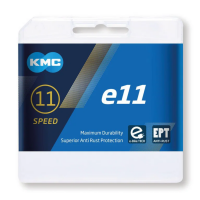 KMC Kette 11-Fach e11136 Glieder 1/2x11/128