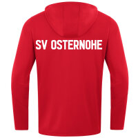 JAKO Kapuzenjacke Power rot 6823-100 SV Osternohe