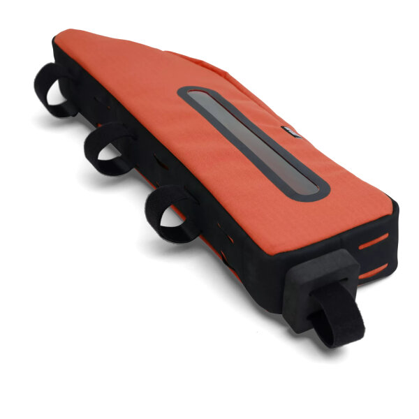 Capsuled Top Tube Bag Oberrohrtasche Orange Rust Bikepacking