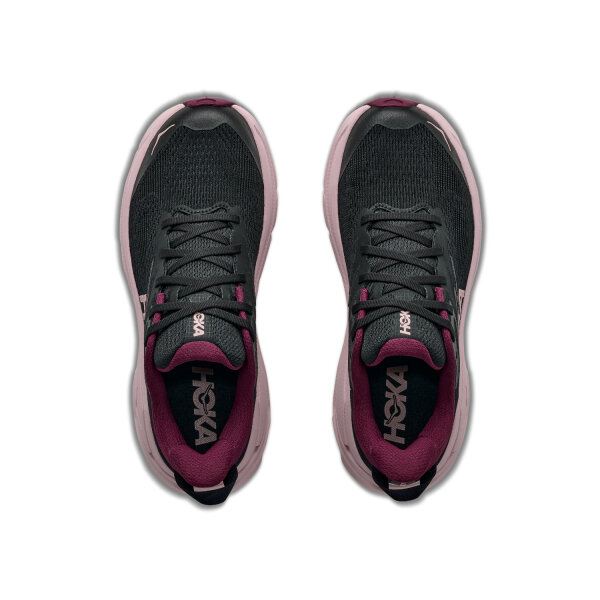 Hoka W Challenger 8 Black / Pink Opal Damenlaufschuh