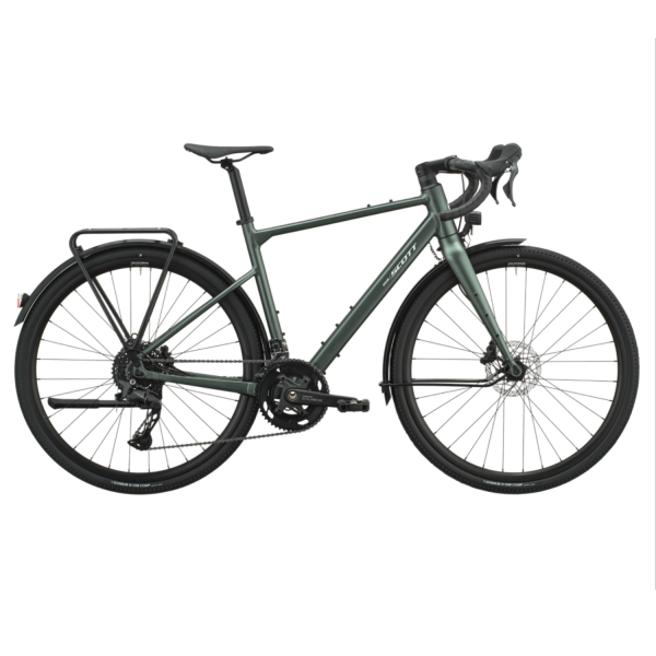 Scott Overland 30 Gravelbike ausgestattet marine green