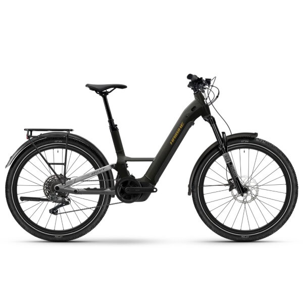 Haibike ADVENTR 6 - low Fully MTB 800Wh sparkling black/ platinum chrome 2027